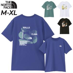 ノースフェイス 半袖 Tシャツ メンズ THE NORTH FACE プリントT 抗菌防臭 吸汗速乾 UVカット 男性 登山 トレッキング クライミング キャンプ /NT82390｜apworld