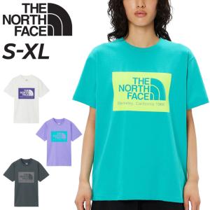 ノースフェイス 半袖 Tシャツ レディース THE NORTH FACE カリフォルニアロゴティー 速乾 プリントT 女性用 アウトドアウェア ウエア キャンプ /NTW32453｜apworld