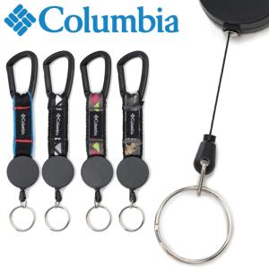 キーホルダー カラビナ付 コロンビア Columbia ナイオストリームキーリール/カギ 鍵 アウトドアカジュアル アクセサリー 貴重品 小物/PU2330