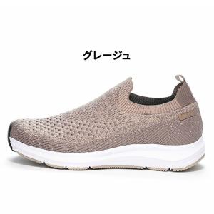 スニーカー スリッポン レディースシューズ 幅...の詳細画像3