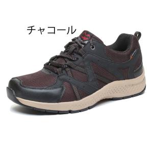 スニーカー メンズ 防水シューズ 幅広4E設計...の詳細画像2