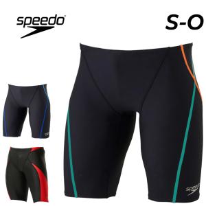 スピード メンズ 水着 水泳 練習用 スイムウェア SPEEDO プッシュアップ ターンズジャマー 膝上 4分丈 耐塩素 男性 男子 競泳 /ST62301【返品不可】｜apworld