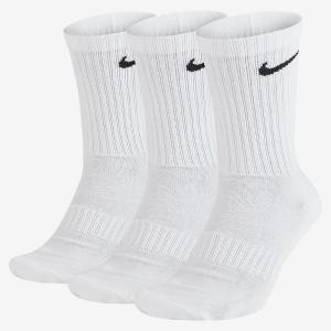 ナイキ ソックス 3足セット 靴下 ホワイト 白 メンズ レディース キッズ 子供 子ども NIKE 3P エブリデイ クッション クルーソックス 3足組 スポーツ