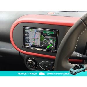 ルノー トゥインゴ 2DINナビ 取付キット(Aタイプ) APK-TWG-2D