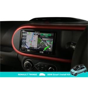 ルノー トゥインゴ 2DINナビ 取付キット(Ｂタイプ) ステリモアダプターセット APK-TWG-...