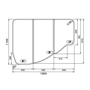 Panasonic（パナソニック） お風呂のふた （松下電工 ナショナル