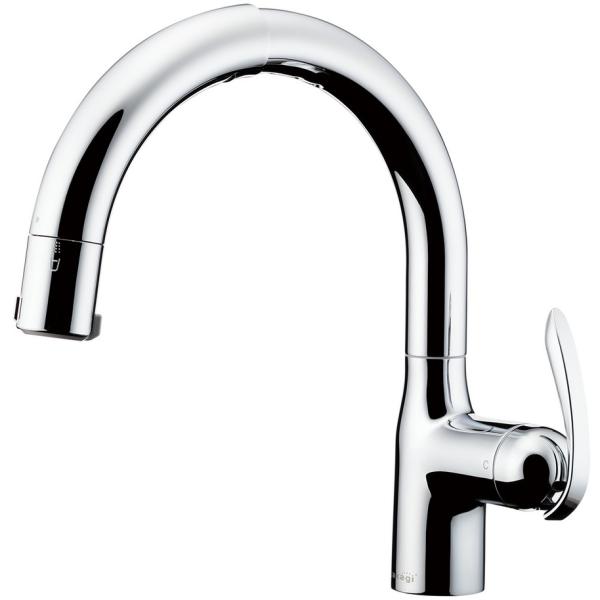 タカギ LC102MN-3NT5 シングルレバー混合栓(ワンホール型) 蛇口一体型浄水器 LC(カラ...