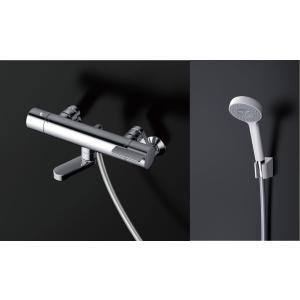 TOTO [即納在庫品] 壁付サーモスタット混合水栓 TBV03445J1