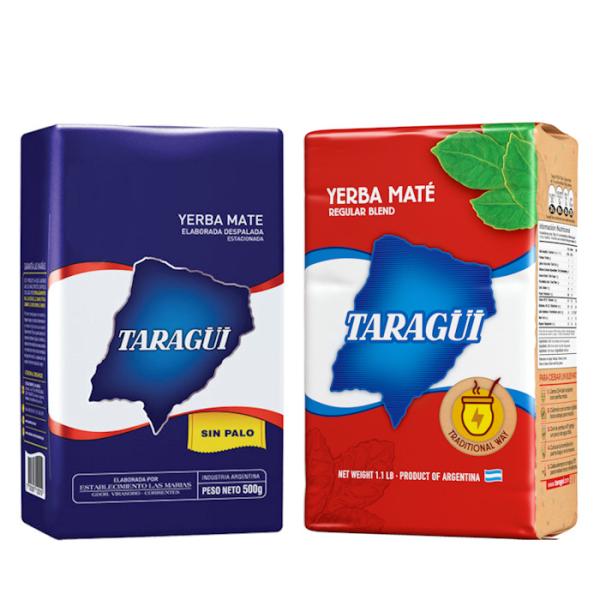 タラグイ マテ茶 RedとBlue グリーンマテ各500g（合計1kg）TARAGUI MATE