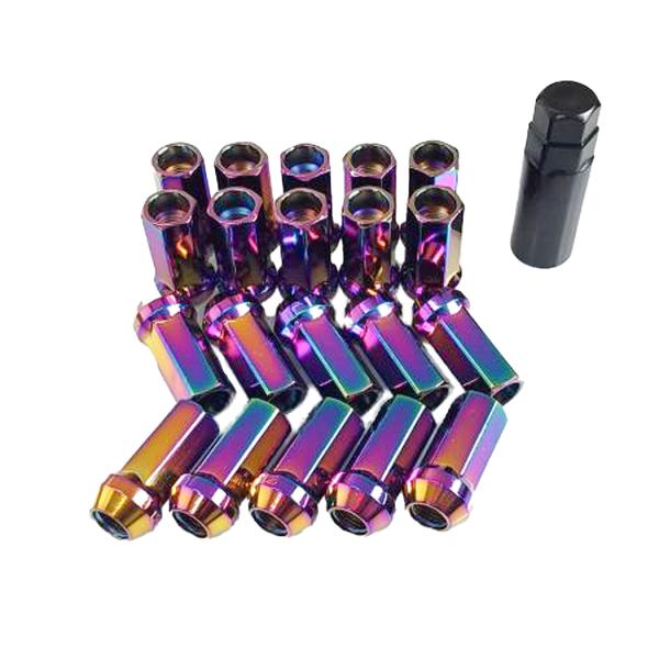 ホイールナット　レーシング ナット　貫通タイプ【マジョーラ】M12×P1.5　AQMF+