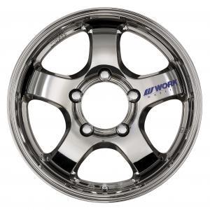 4本セット WORK CRAG S1J 16インチ 16x5.5J+20 5-139.7 ワークブラックメタルコート ワーク クラッグ ホイール｜aqm