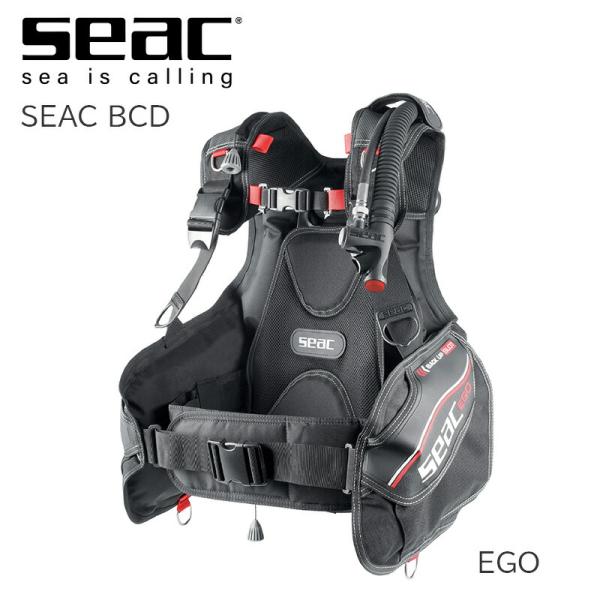 BCD SEAC シアック スキューバダイビング 重器材 EGO BCD スクーバダイビング BCD...