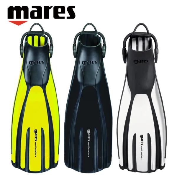 ダイビング フィン mares マレス アヴァンティ クアトロ プラス軽器材 ストラップ オープンヒ...