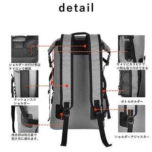防水バッグ バックパック ドライバッグ フィン...の詳細画像4