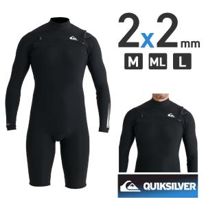 QUIKSILVER クイックシルバー ウェットスーツ メンズ ロングスリーブ スプリング チェストジップ サーフィン ダイビング ウエットスーツ 長袖 2の商品画像