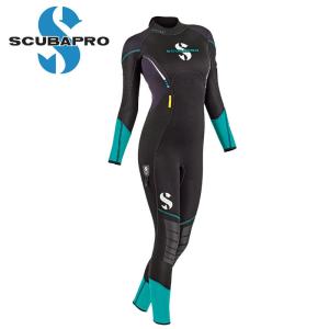 ウェットスーツ SCUBAPRO スキューバプロ レディース フルスーツ バックジップ SPRO