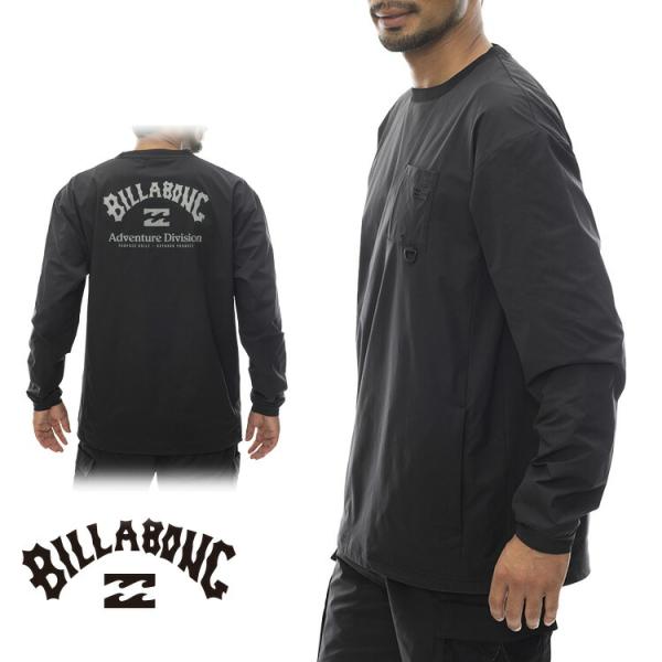 BILLABONG メンズ ロングTシャツ ロゴ シンプル BE011866 UTILITY LS ...