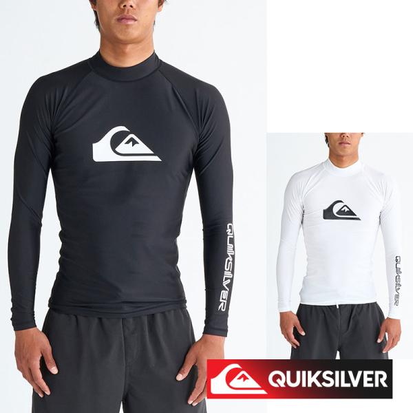 クイックシルバー ラッシュガード 長袖 メンズ ALL TIME LR QLY251001 速乾 U...