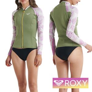 ROXY ロキシー ウェットスーツ ウエットスーツ レディース    ジャケット タッパー 1mm   RWT241707｜aqrosnetshop