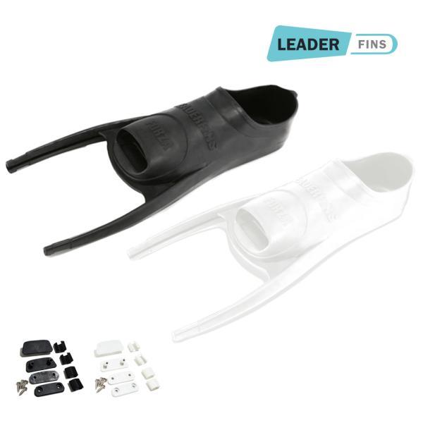 leaderfins リーダーフィン フットポケット のみ カーボン ロングフィン フィン フルフッ...