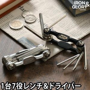 マルチツール IRON &amp; GLORY ツールドアップ 十徳ナイフ 7徳 多機能型ペンチ