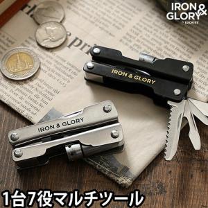 マルチツール IRON & GLORY ツールドアップ 十徳ナイフ 7徳 多機能型ペンチ｜aqua-inc