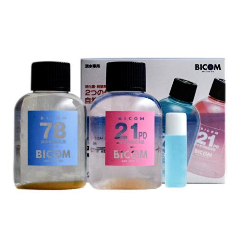 バイコム スタータキット 110ml×2本 (淡水用) 『調整剤／バクテリア』