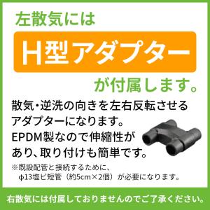フジクリーン UniMB80 浄化槽 ブロワー...の詳細画像1