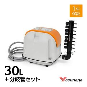 安永 AP-30P オリジナル 8連風量調節 分岐管 セット 浄化槽 エアレーション エアーポンプ ブロワー エアポンプ ブロワ ブロアー｜AQUA LEGEND