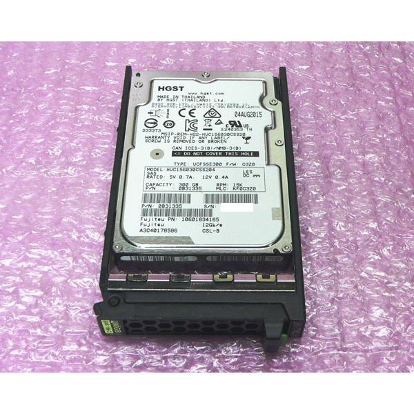 富士通 A3C40178586 SAS 300GB 15K  2.5インチ 中古ハードディスク