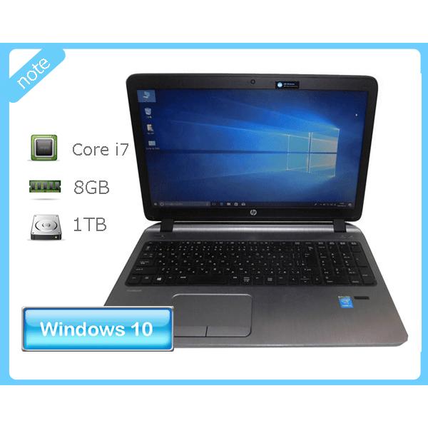 Windows10 Pro 64bit HP ProBook 450 G2 Core i7-4510...