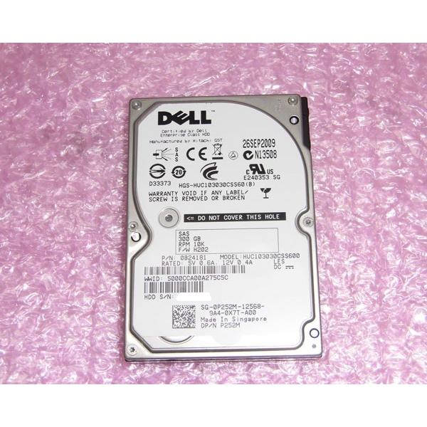 DELL 0P252M (HUC103030CSS60) SAS 300GB 10K 2.5インチ ...