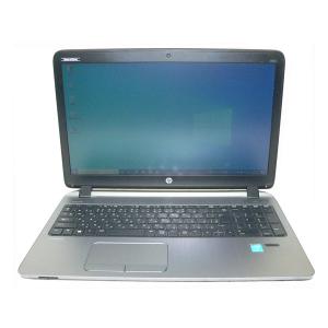 OSなし HP ProBook 450 G2 (K7X93AV) Core i3-5010U 2.1GHz メモリ 4GB HDD 320GB(SATA) マルチ 15.6インチ(1366×768) Webカメラ A4サイズ｜aqua-light