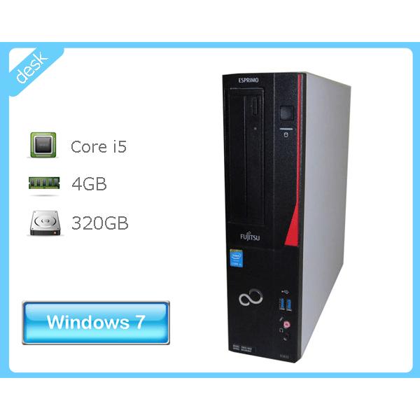 デスクトップパソコン Windows7 Pro 64bit 富士通 ESPRIMO D583/J (...