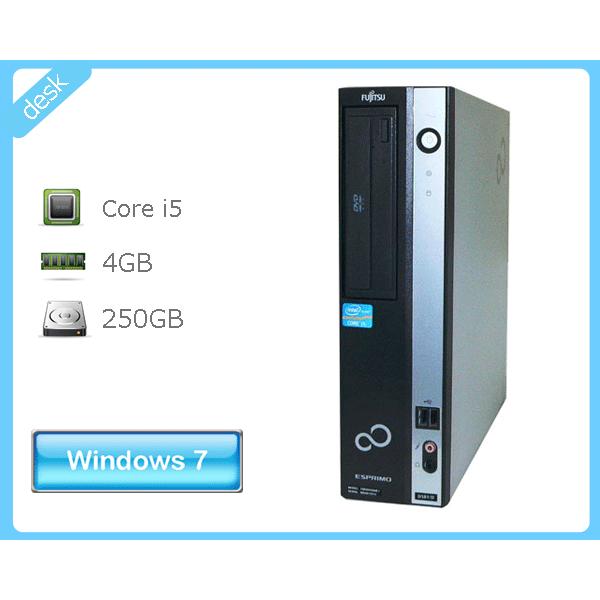 デスクトップパソコン Windows7 Pro 32bit 富士通 ESPRIMO D581/D(F...