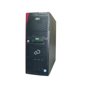 富士通 PRIMERGY TX1330 M3 (PYT1333TNS) Xeon E3-1220 V6 3.0GHz メモリ 16GB HDD 450GB×3(SAS) DVD-ROM｜aqua-light