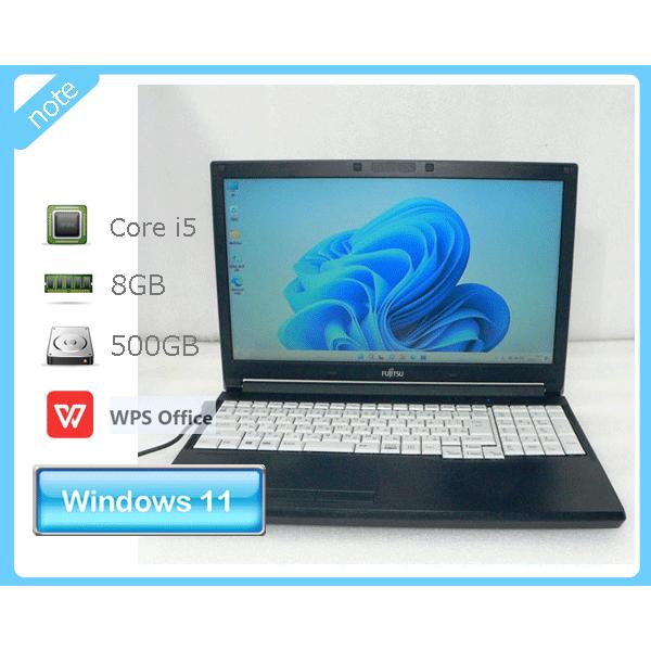 Windows11 Pro 64bit 富士通 LIFEBOOK A577/TX (FMVA2905...