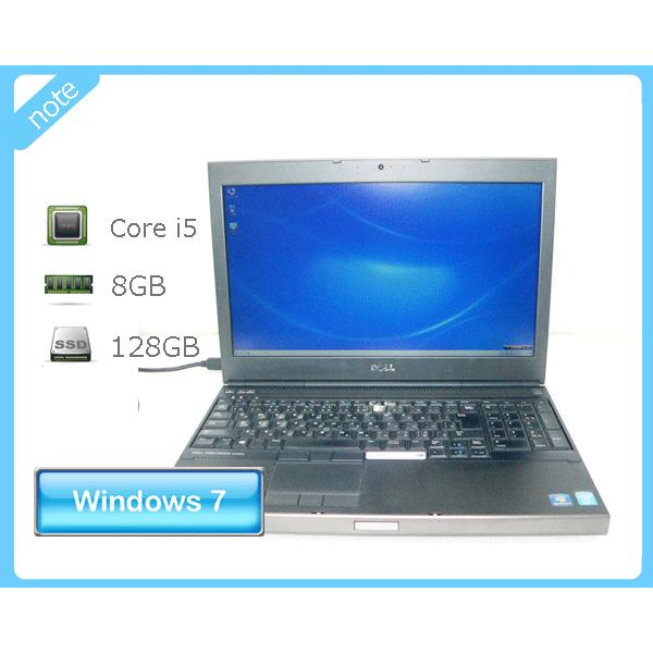 難あり Windows7 DELL PRECISION M4800 Core i5-4200M 2....
