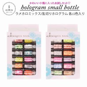 乱切りホロ ラメホロ 小瓶12色セットパッケージ入り