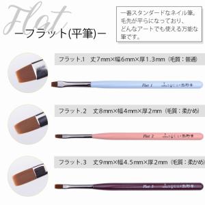 50%off ネイル 筆 ブラシ 熊野筆 選べ...の詳細画像4