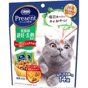 コンボ プレゼント キャット おやつ 低脂肪 避妊・去勢後用 42g(14袋)