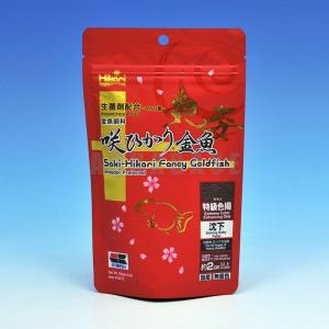 キョーリン 咲ひかり金魚 艶姿 特級色揚用 100g 赤