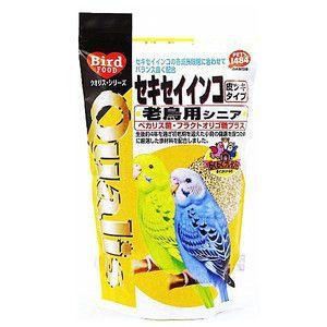 ペッズイシバシ　クオリス　セキセイインコ　老鳥用シニア　400g｜aquabase