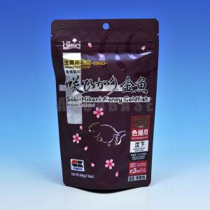 キョーリン　咲ひかり金魚　色揚用　200g　紫