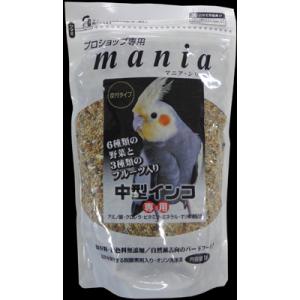 黒瀬ペットフード マニア 中型インコ 1L