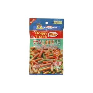 ドギーマン　ドギースナック　バリュー　ササミと緑黄色野菜　80g