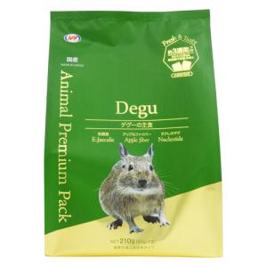ナチュラルペットフーズ Animal Premium Pack デグー 210g｜aquabase