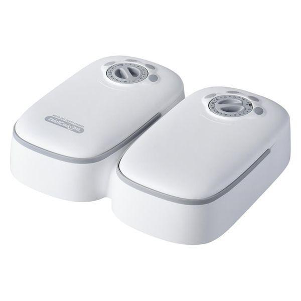 山佐時計計器 ペット自動給餌器 わんにゃんぐるめ グレー CD-300-GR