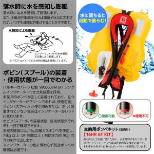 ライフジャケット 子供用 桜マーク付き ブルー...の詳細画像2