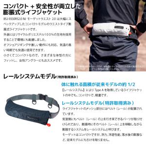 ライフジャケット 自動膨張式 タイプA 桜マー...の詳細画像1